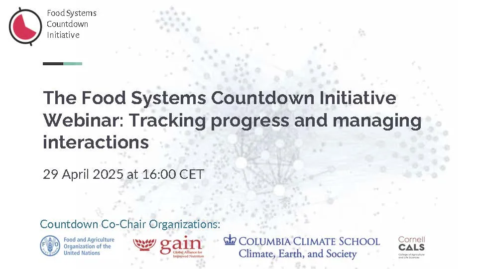 FSCI Webinar recap
